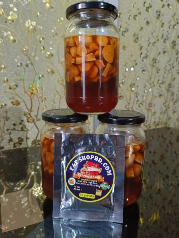 গাজানো রসুন মধু-500gm